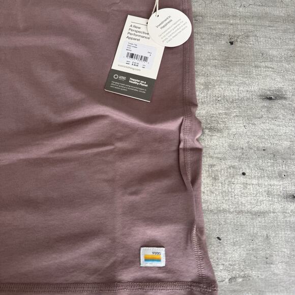 Vuori Men’s Tuvalu Tee Small NWT Dark Umber Short Sleeve Pima Cotton T-Shirt NEW - Picture 4 of 6